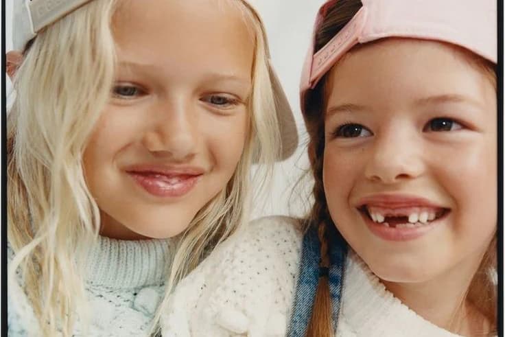 Niñas sonriendo